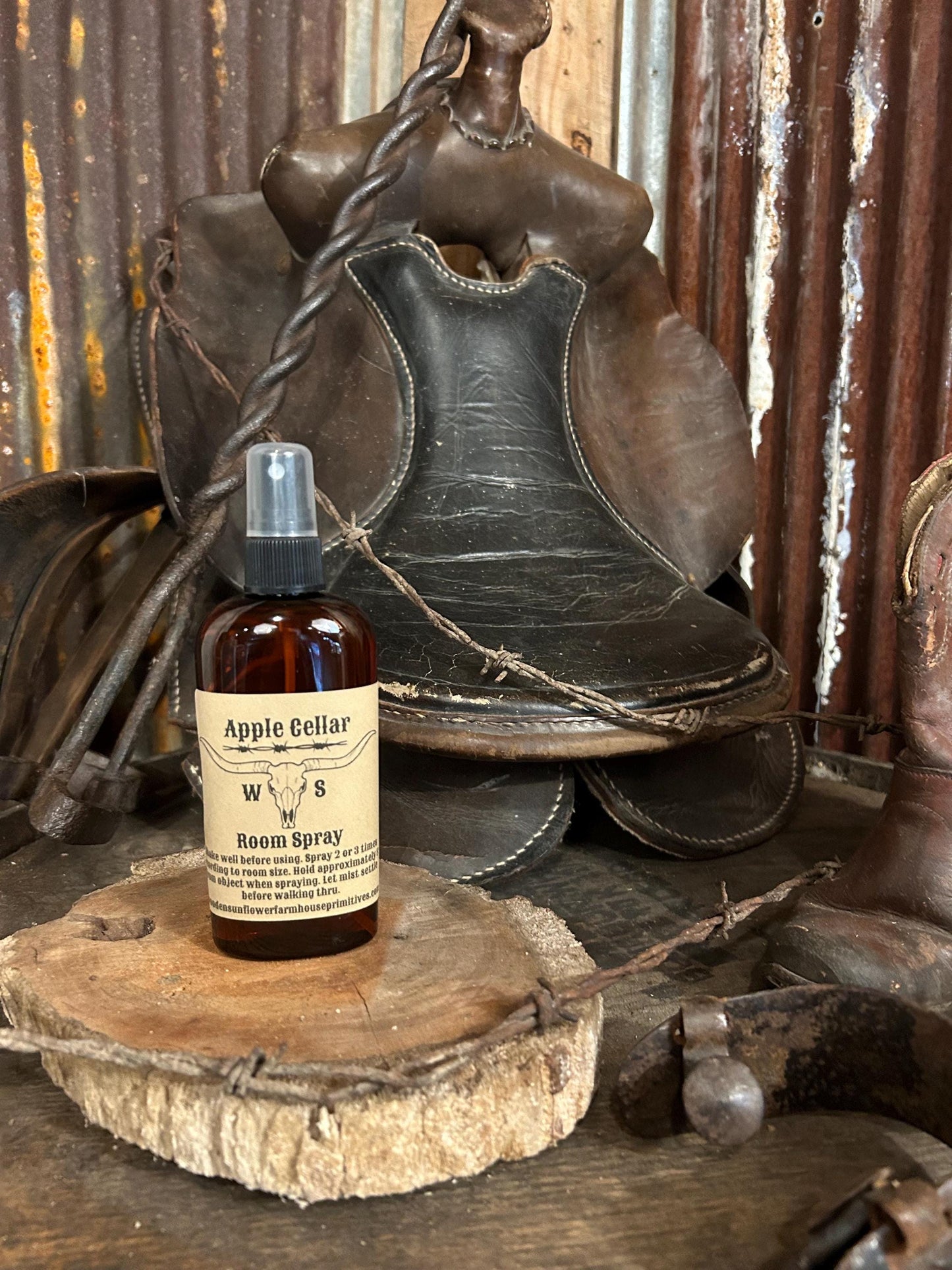 Apple Cellar Highly Scented Farmhouse Style Room Spray 4oz