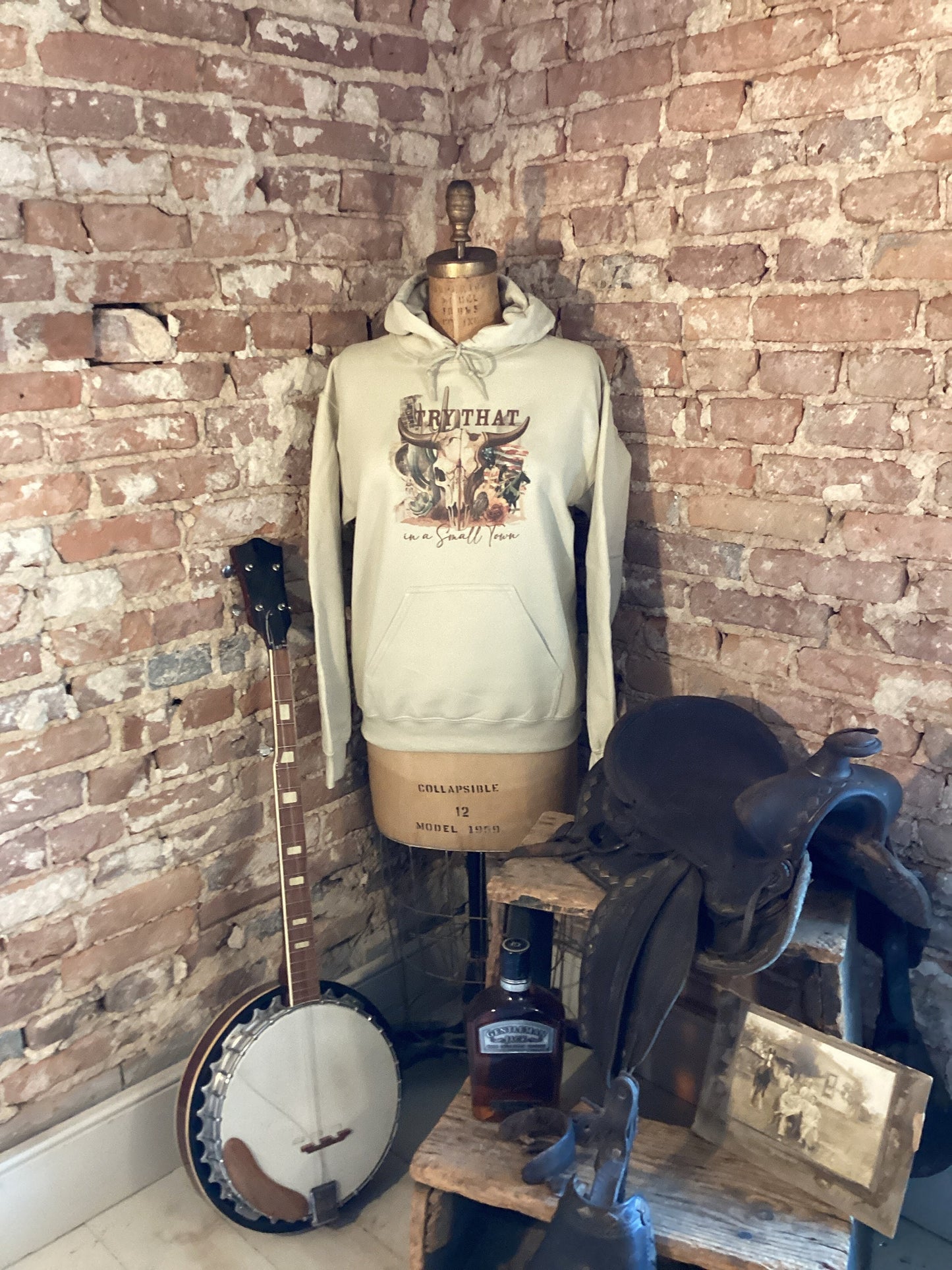 Try that Hoodie/western/country/cowgirl/rodeo/farmgirl/hoodie