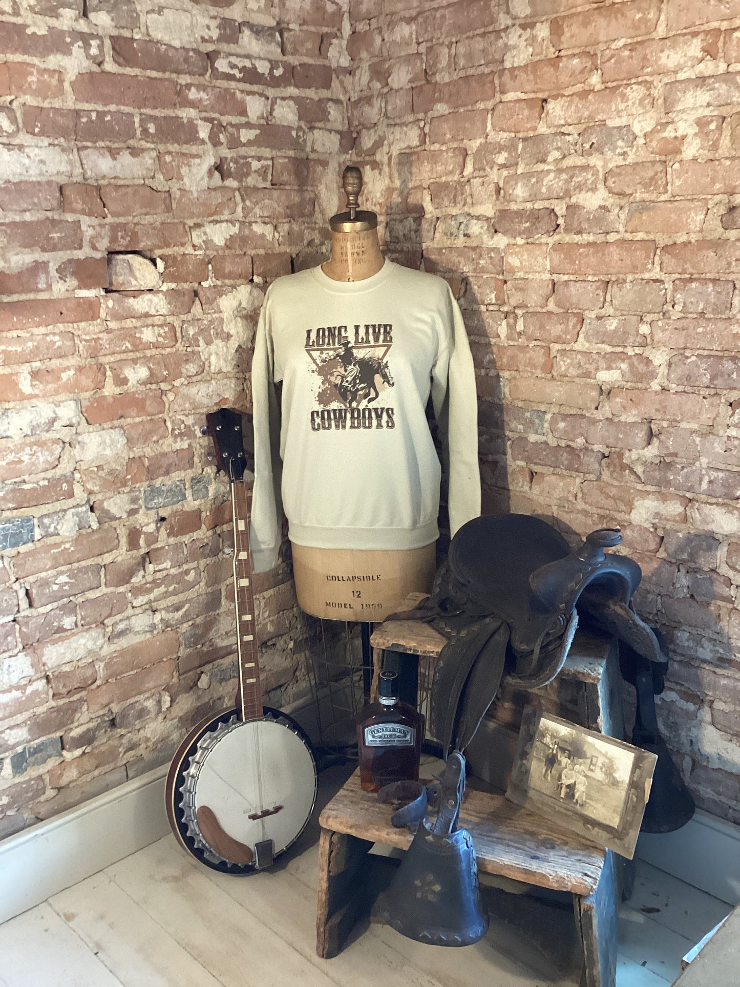 Long Live Cowboys crewneck/western/country/cowgirl/rodeo/farmgirl/horse girl