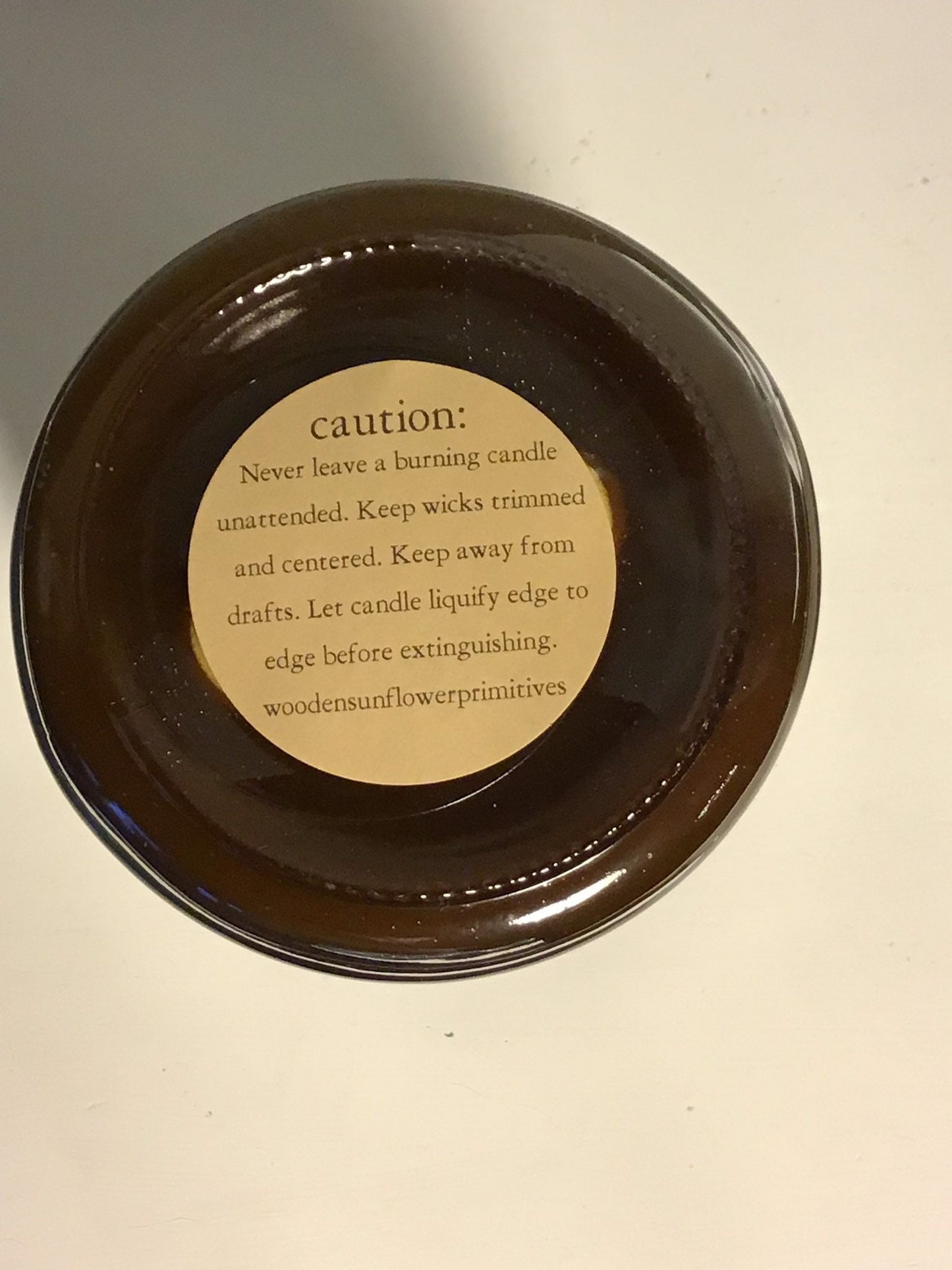 Creme Brulee Scented Candle Apothecary Jar 10 oz