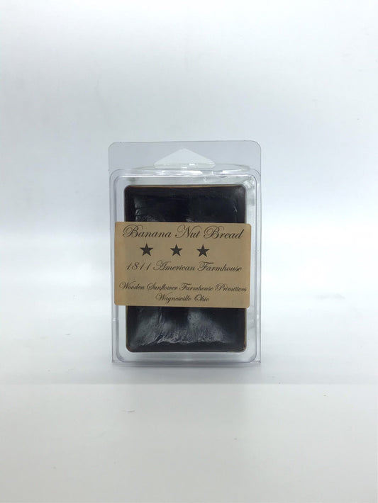 Banana Nut Bread Highly Scented Tarts/Paraffin Wax/Scented Wax Cubes/Tart Burner/6 Individual Tarts