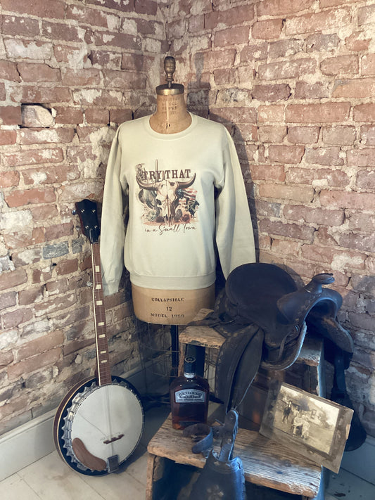 Try that crewneck/western/country/cowgirl/rodeo/farmgirl/horse girl