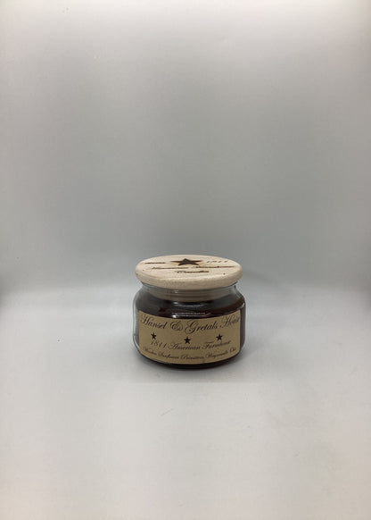 Hansel & Gretals House Highly Scented Candle/Apothecary Jar 10 oz/Paraffin Wax/Farmhouse Candle/Hand Poured Candle/Country-Primitive Candle
