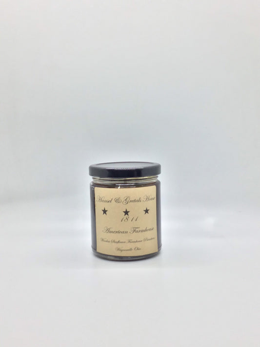 Hansel & Gretals House Highly Scented Candle/Jelly Jar 9oz/Paraffin Wax/Farmhouse Candle/Hand Poured Candle/Country-Primitive Candle