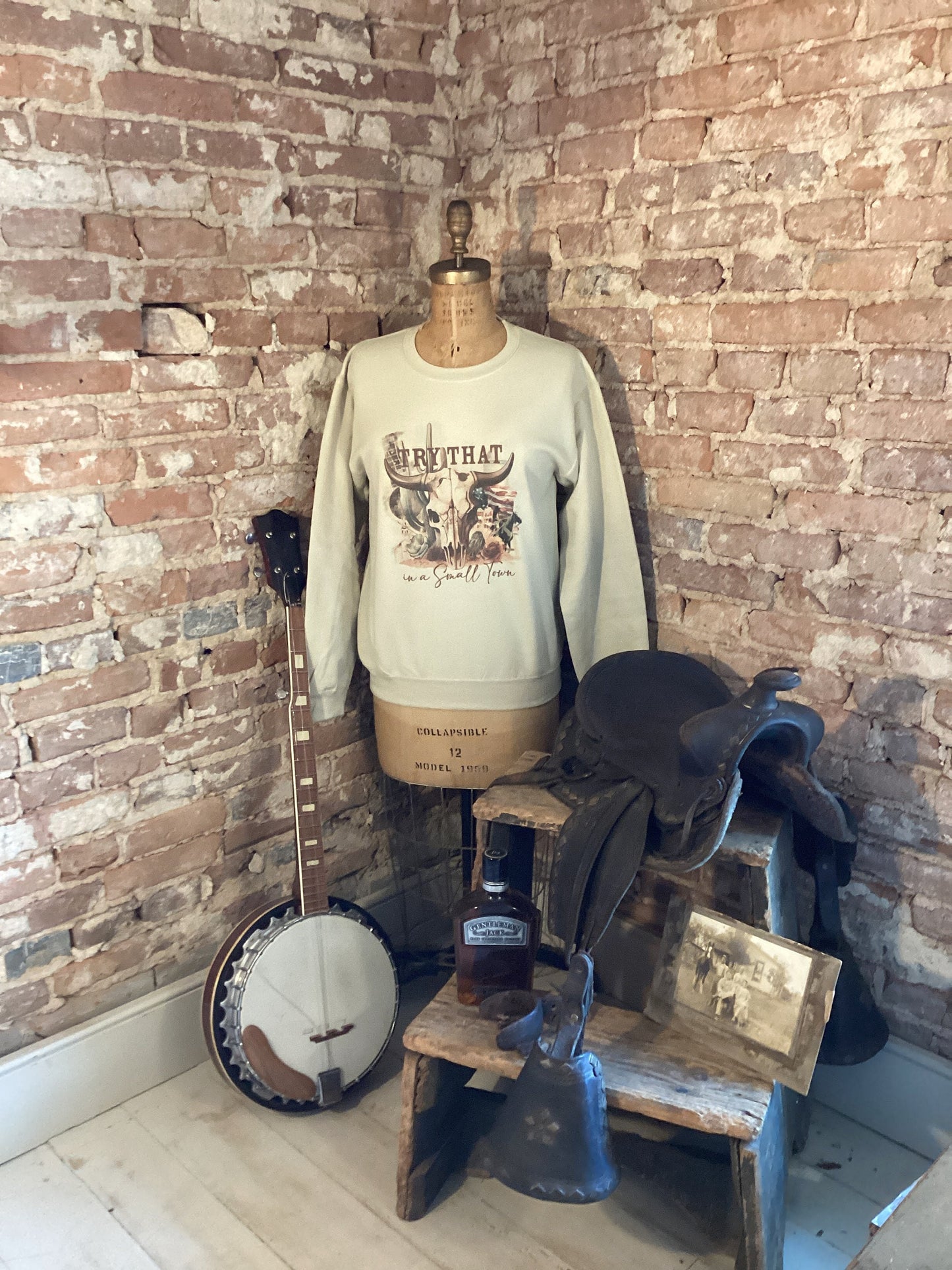 Try that crewneck/western/country/cowgirl/rodeo/farmgirl/horse girl