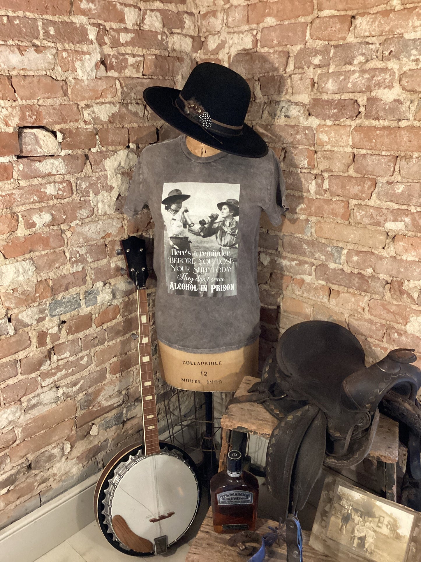Here’s a reminder before you lose your shit today/Country Shirt/Cowgirl Shirt/Western Shirt/Horse girl shirt/farmgirl shirt/distressed shirt