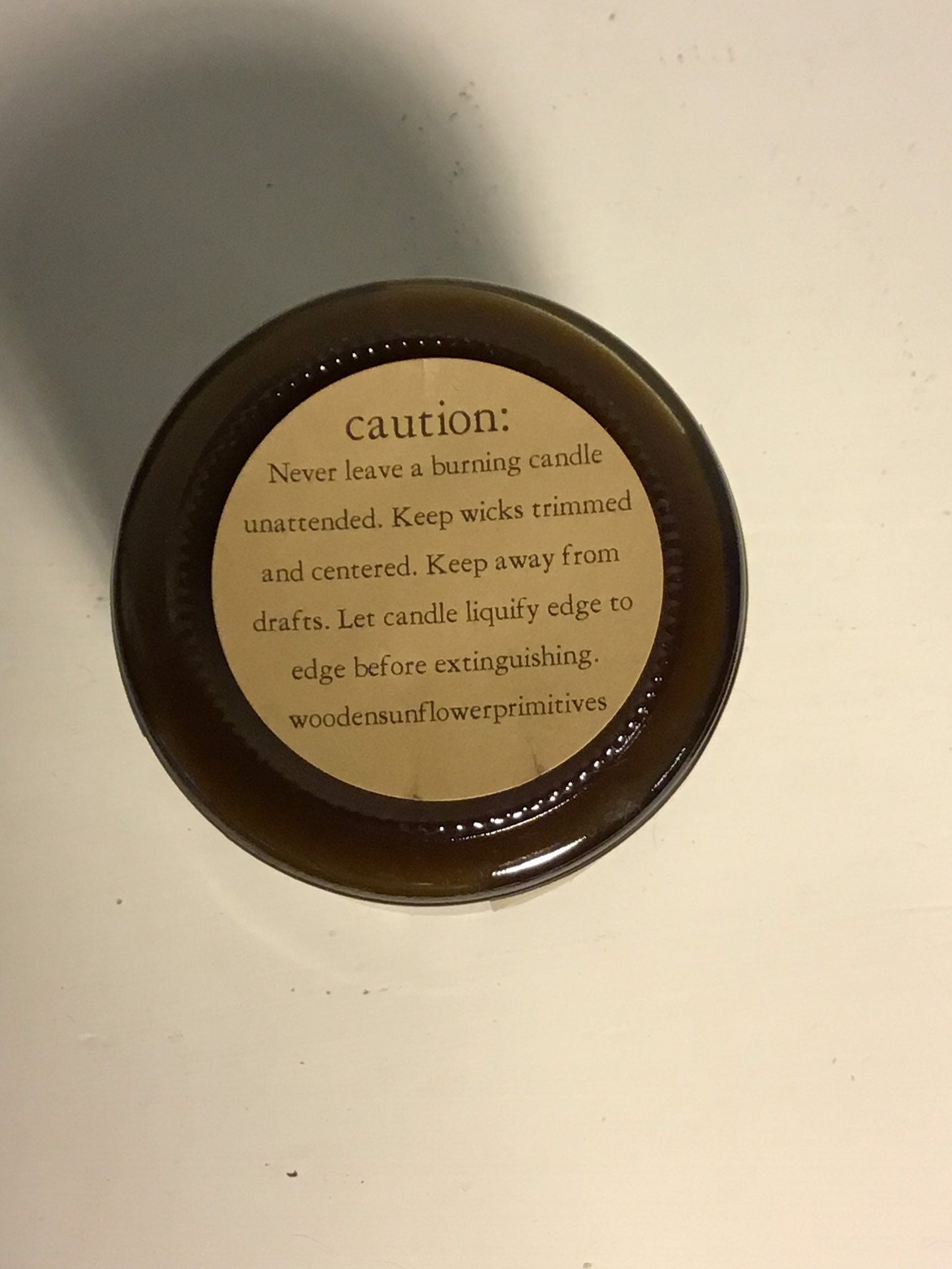 Creme Brulee Scented Candle Jelly Jar 9 oz