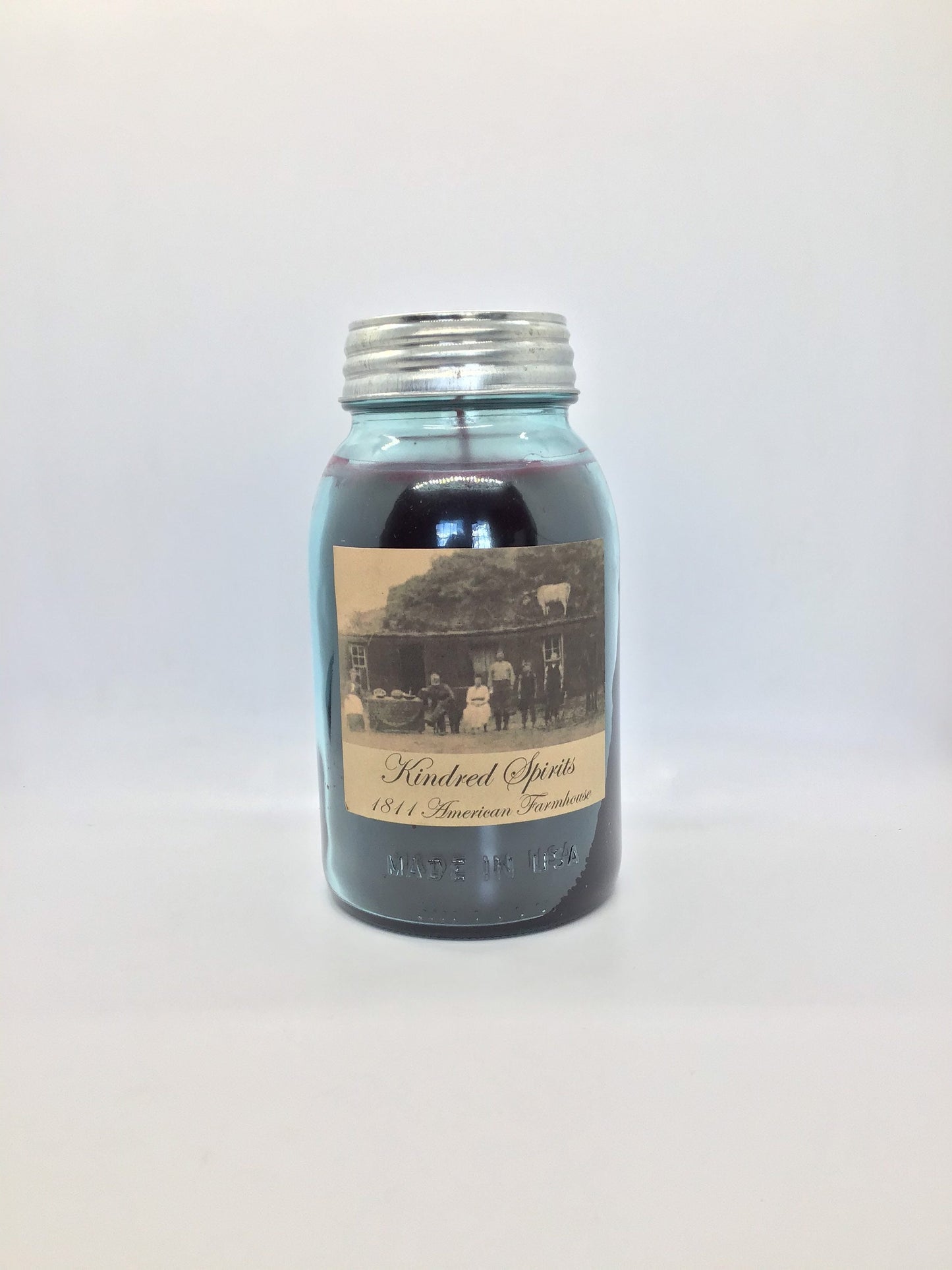 Kindred Spirit Highly Scented Candle/Ball Jar 32 oz/Paraffin Wax/Farmhouse Candle/Hand Poured Candle/Country Primitive Candle