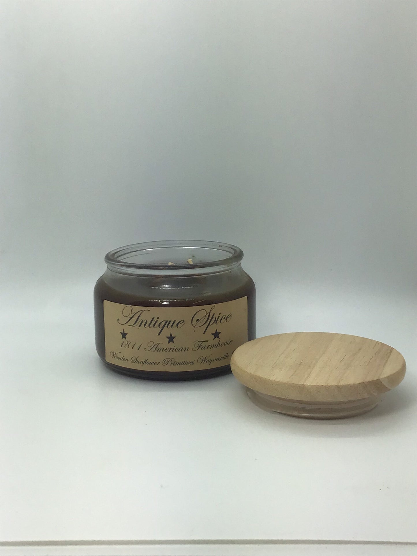 Antique Spice Highly Scented Candle/Apothecary Jar 10oz/Paraffin Wax/Farmhouse Candle/Hand Poured Candle/Country-Primitive Candle