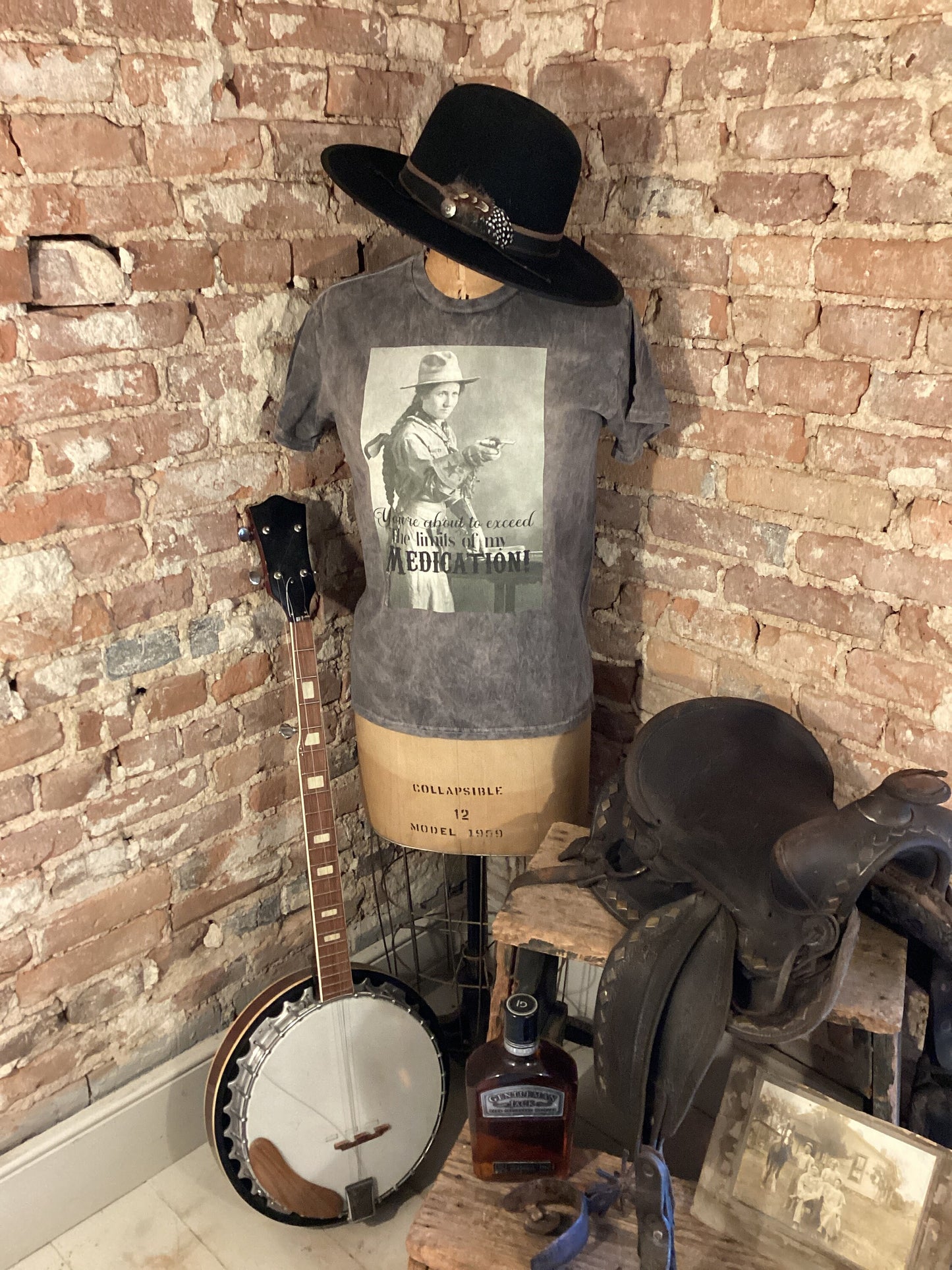 You’re about to Exceed the Limits of my Medication/Country Shirt/Cowgirl Shirt/Western Shirt/Horse girl shirt/farmgirl shirt/distressed shir