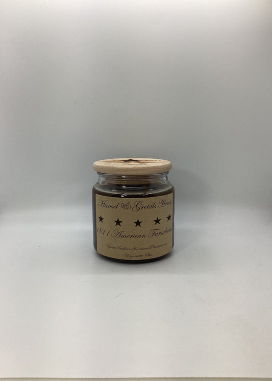 Hansel & Gretals House Highly Fragrant Candle/Apothecary Jar 18oz/Paraffin Wax/Hand Poured Candle/Farmhouse Candle/Country-Primitive Candle