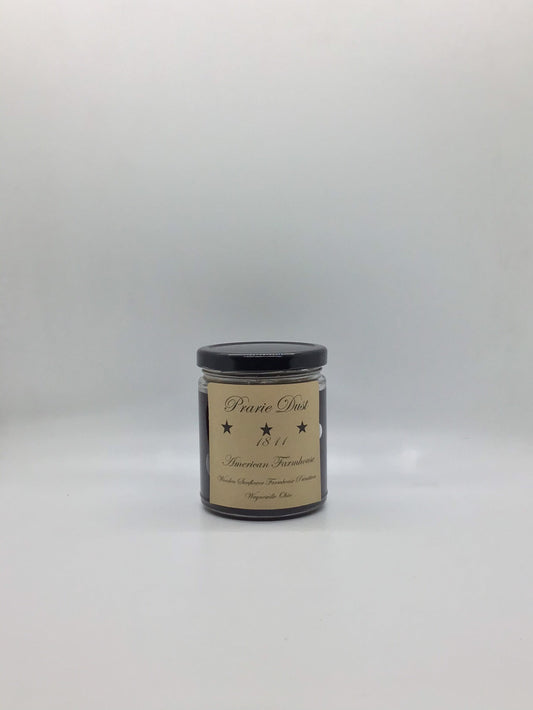 Prairie Dust Highly Scented Candle/Jelly Jar/9oz/Paraffin Wax/Farmhouse Candle/Hand Poured Candle/Country-Primitive Candle
