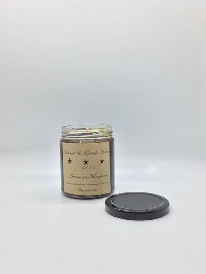 Hansel & Gretals House Highly Scented Candle/Jelly Jar 9oz/Paraffin Wax/Farmhouse Candle/Hand Poured Candle/Country-Primitive Candle