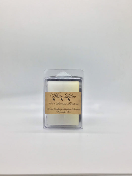 White Lilac Highly Scented Tarts/Paraffin Wax/Scented Wax Cubes/Tart Burner/6 Individual Tarts