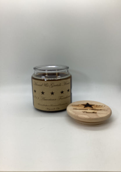 Hansel & Gretals House Highly Fragrant Candle/Apothecary Jar 18oz/Paraffin Wax/Hand Poured Candle/Farmhouse Candle/Country-Primitive Candle