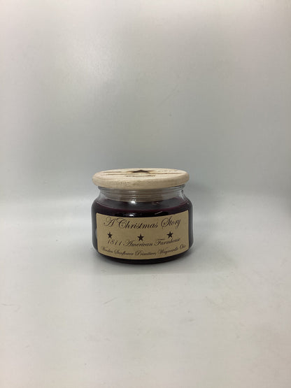 A Christmas Story Highly Scented Candle/Apothecary Jar 10oz/Paraffin Wax/Farmhouse Candle/Hand Poured Candle/Country Primitive Candle