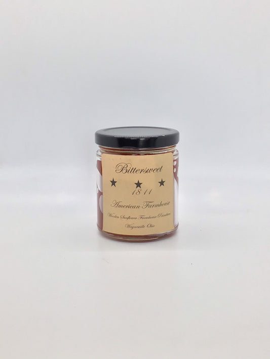 Bittersweet Highly Scented Candle/Jelly Jar 10oz/Paraffin Wax/Farmhouse Candle/Hand Poured Candle/Country-Primitive Candle