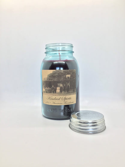 Kindred Spirit Highly Scented Candle/Ball Jar 32 oz/Paraffin Wax/Farmhouse Candle/Hand Poured Candle/Country Primitive Candle