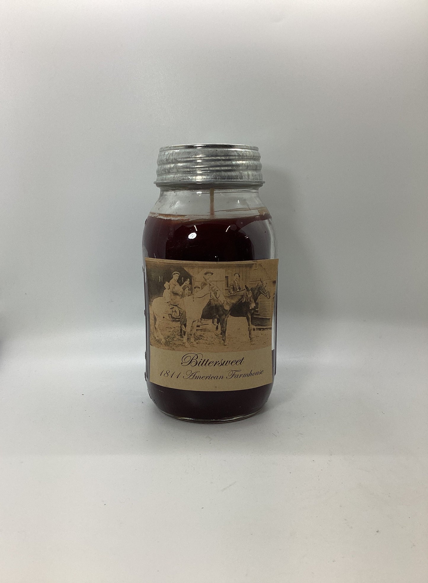 Bittersweet Highly Scented Candle/Ball Jar 32 oz/Paraffin Wax/Farmhouse Candle/Hand Poured Candle/Country Primitive Candle/Orange Clove
