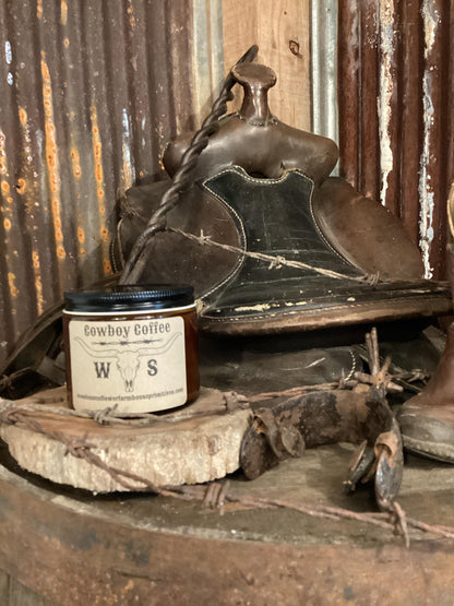 Cowboy Coffee/fresh coffee/Soy Candle/Western Home Decor/Cowboy Candle/Western Candle