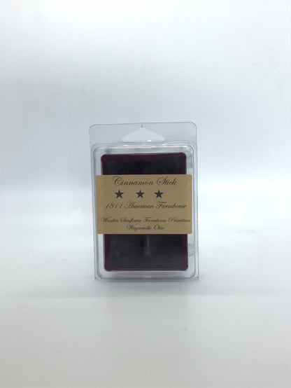 Cinnamon Stick Highly Scented Tarts/Paraffin Wax/Scented Wax Cubes/Tart Burner/6 Individual Tarts