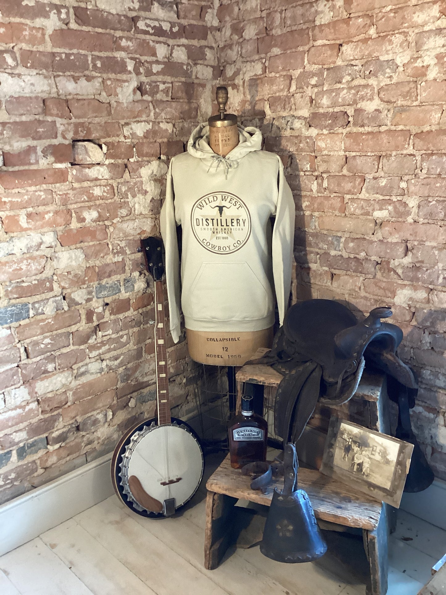 Wild West Distillery Hoodie/western/country/cowgirl/rodeo/farmgirl/hoodie
