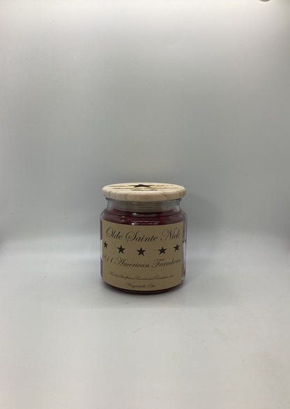 Olde Sainte Nick Scented Candle Apothecary Jar 18 oz