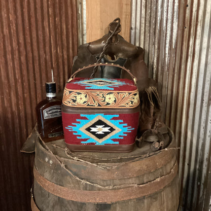 Saddle Blanket Cosmetic Bag