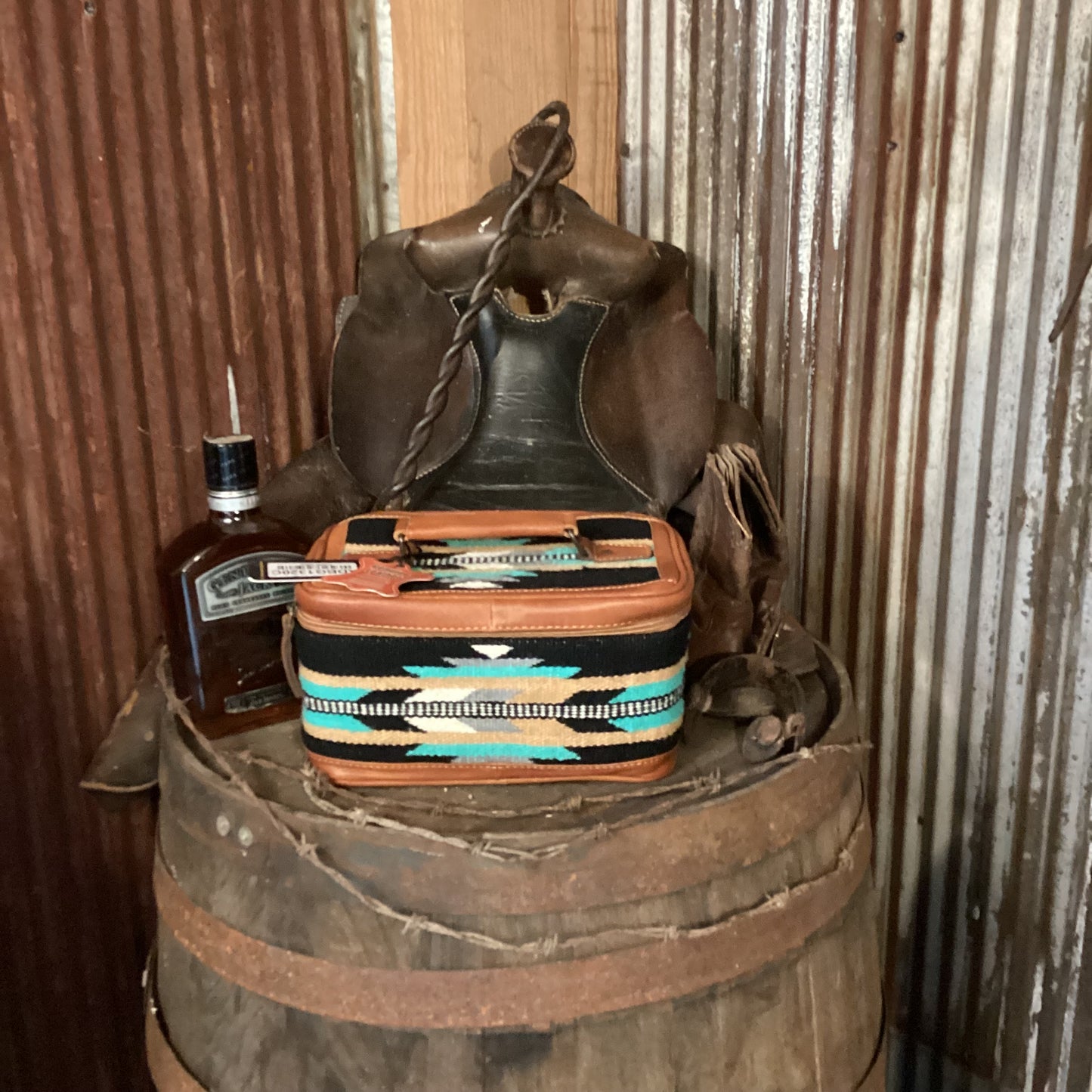 Saddle Blanket Cosmetic Bag