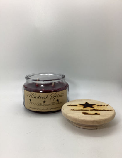 Kindred Spirits Highly Scented Candle/Apothecary Jar 10oz/Paraffin Wax/Farmhouse Candle/Hand Poured Candle/Country-Primitive Candle