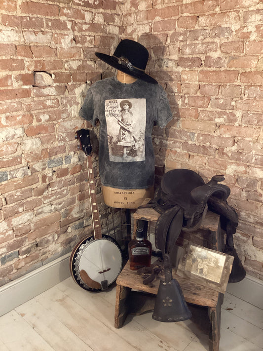 Well Behaved Cowgirls rarely make History/Country Shirt/Cowgirl Shirt/Western Shirt/farmgirl shirt/distressed shirt/Annie Oakley