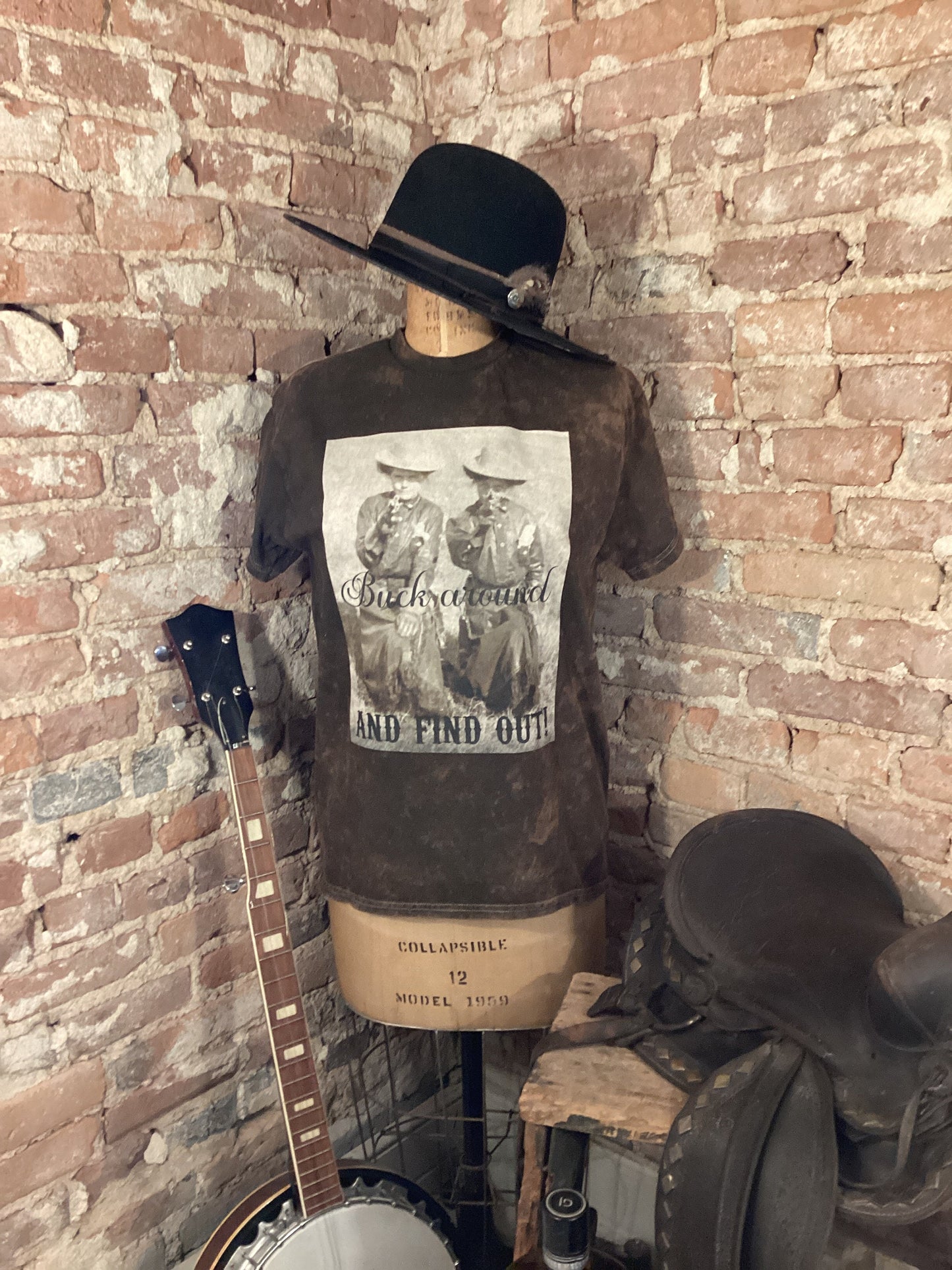 Buck Around & Find Out/Country Shirt/Cowgirl Shirt/Western Shirt/Horse girl shirt/funny shirt/farmgirl shirt/distressed shirt