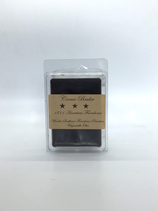 Creme Brulee Highly Scented Tarts/Paraffin Wax/Scented Wax Cubes/Tart Burner/6 Individual Tarts