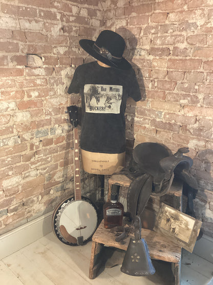 Bad Mother Bucker/Country Shirt/Cowgirl Shirt/Western Shirt/Horse girl shirt/farmgirl shirt/distressed shirt/funny shirt
