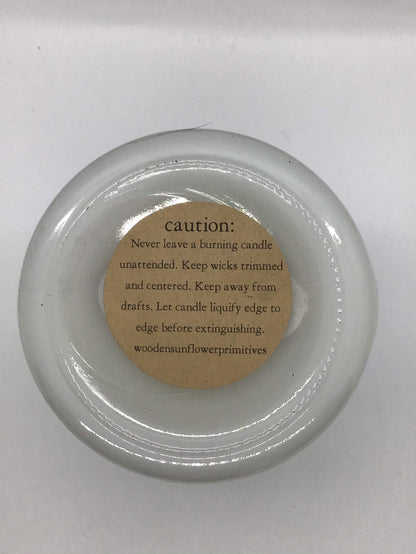 Sugar Plums Highly Scented Candle/Apothecary Jar 18oz/Paraffin Wax/Farmhouse Candle/HandPoured Candle/Country Primitive Candle/
