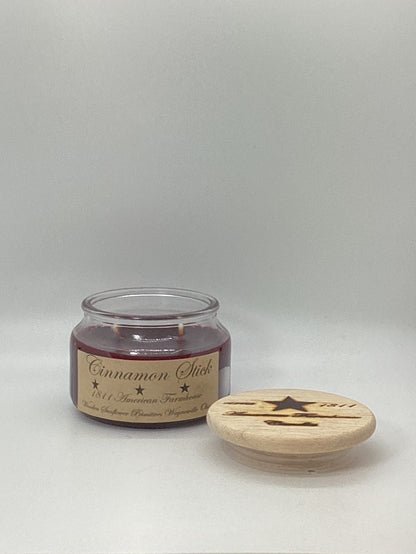 Cinnamon Stick Highly Scented Candle/Apothecary Jar 10 oz/Paraffin Wax/Farmhouse Candle/Hand Poured Candle/Country-Primitive Candle