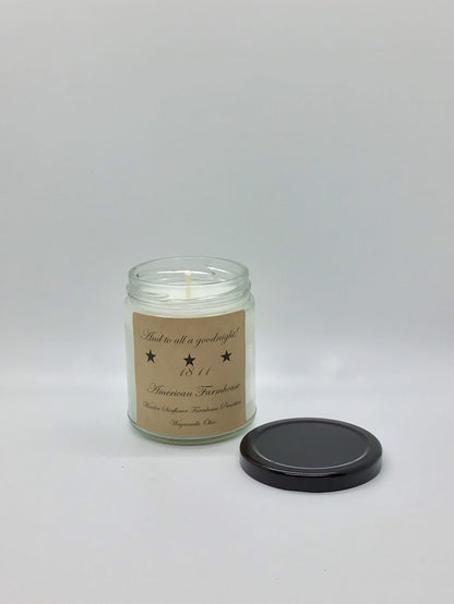 And to all a goodnight! Highly Scented Candle/Jelly Jar/9oz/Paraffin Wax/Farmhouse Candle/Hand Poured Candle/Country-Primitive Candle