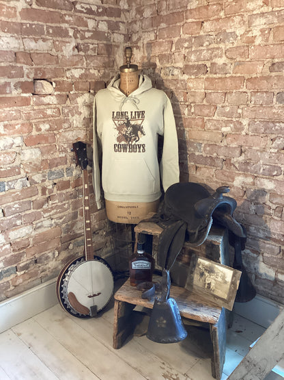 Long Live Cowboys Hoodie/western/country/cowgirl/rodeo/farmgirl/hoodie