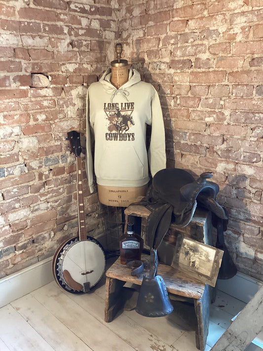 Long Live Cowboys Hoodie/western/country/cowgirl/rodeo/farmgirl/hoodie