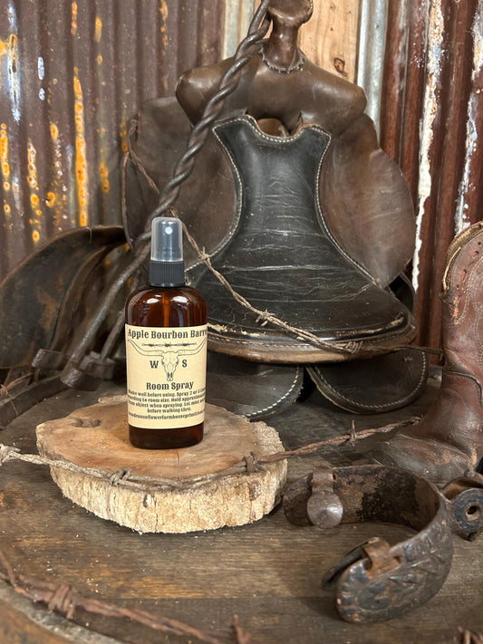 Apple Bourbon Highly Scented Farmhouse Style Room Spray 4oz