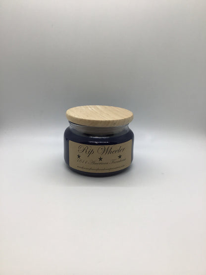 Rip Wheeler Highly Scented Candle/Apothecary Jar 10oz/Paraffin Wax/Farmhouse Candle/HandPoured Candle/Country Primitive Candle/
